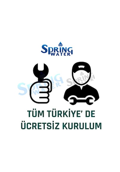 Spring Water Vaha 9 Aşamalı Su Arıtma Cihazı Sw-vaha9 - Su Kaçağı Sensörlü Diğer