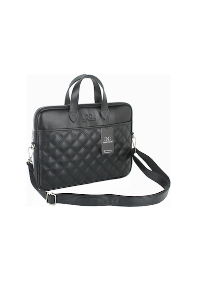 Case Club Apple Uyumlu MacBook Air Pro 13.3" & 14" Inç Siyah Laptop Evrak Çantası
