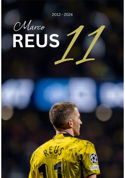 Marco Reus Dortmund Veda Siyah Çerçeveli Tasarım Tablo Spor Poster