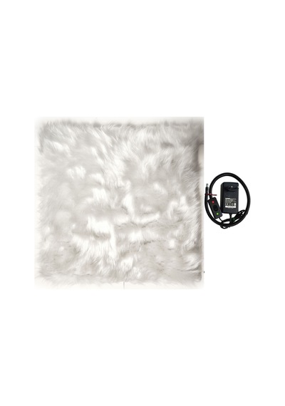 Kedi Minderi Isıtmalı Model 45x45cm 12v Adaptörlü Su Geçirmez Kdtes58