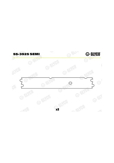 Glyco 553925semı Piston Kol Burcu 20381185 325103 470304 6 Adettir