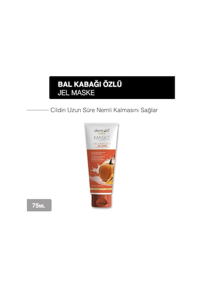Dermokil Bal Kabağı Özlü Jel Yüz Maskesi 75 Ml