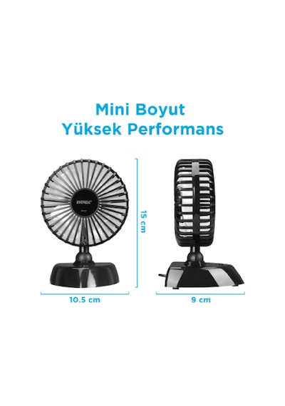 Everest Efn-504 Masa Üstü Usb Fan