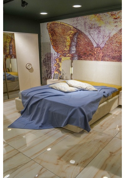 Sofline %100 Pamuk Çift Kişilik Yazlık Örgü Pike, Yatak Örtüsü, Terletmez Kumaş 240x200cm Mavi