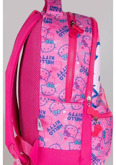X Dekomus "candy Kitty Collection" Hello Kitty Lisanslı Ortopedik İlkokul Çantası Ve Saplı Çanta Seti Altın