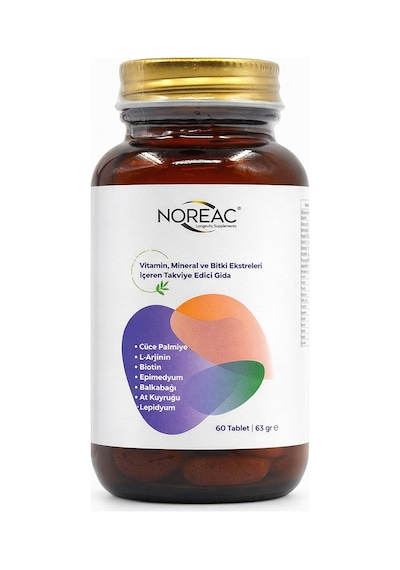 Noreac Vitamin Mineral ve Bitki Ekstreleri 60 Tablet