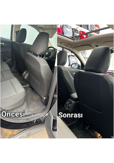 Bmw Ix1 2025 Araca Özel Deri Oto Koltuk Kılıfı 158430