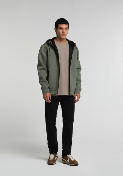 Colin's Colins Regular Fit Kapüşonlu Düz Erkek Yeşil Sweatshirt Cl1082116 Q1.v1 Grm