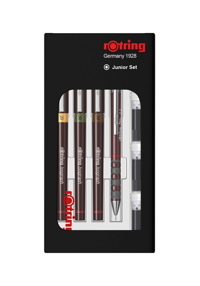 Rotring Isograph Junior Set 0.2-0.3-0.5 Mm + Tikky Mekanik Kurş Diğer