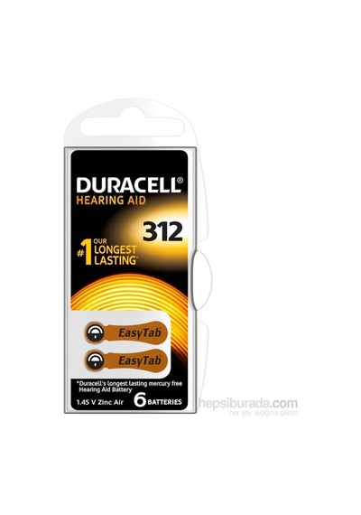 Magicool 312 Numara 6'lı Düğme Pil