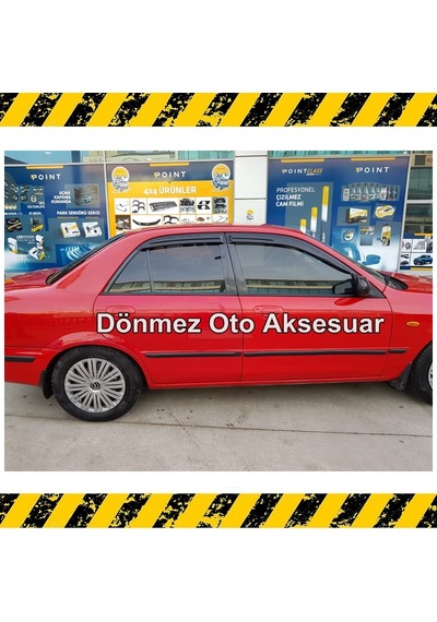 Mazda 323 Mügen Cam Rüzgarlığı Bj Kasa Sedan 1999-2003 Arası 4 Lü N11.12985
