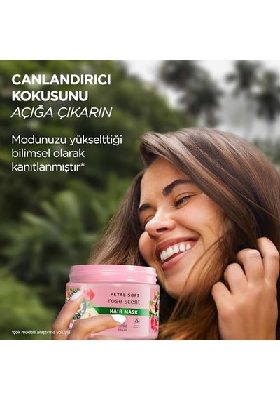 Herbal Essences Kadifemsi Yumuşaklık Gül Kokulu Saç Bakım Maskesi 300ml