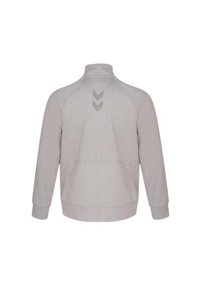 Hummel Levon Zıp Jacket Erkek Fermuarlı Hırka 921678 Gri