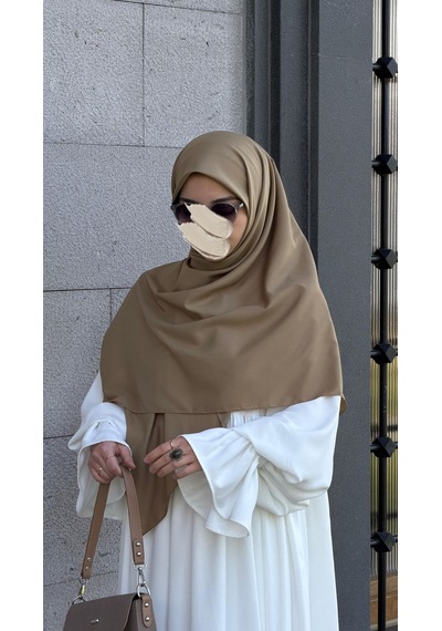 Qalortex Scarf Pamuklu Organik Modal Eşarp-küf Yeşil
