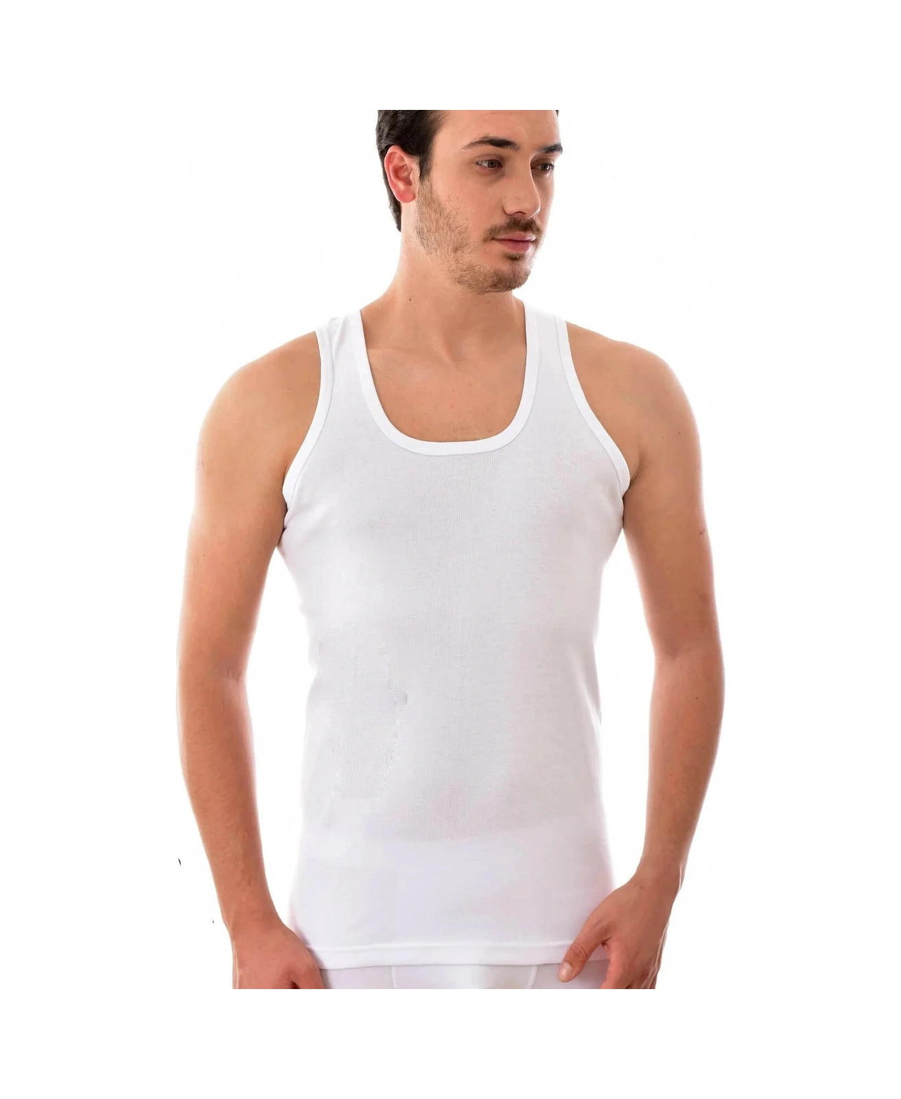 Tutku 102 Ribana Erkek Atlet Beyaz