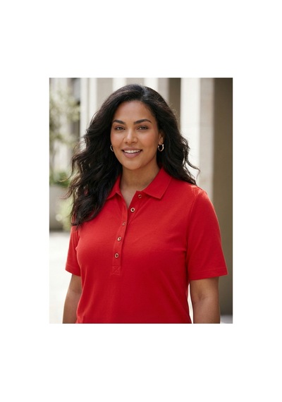 Hanezza Polo Yaka T-shirt Kırmızı - 35199535 Kırmızı
