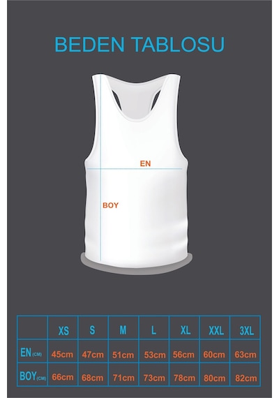 Bluu Beastmode Gym Fitness Tank Top Sporcu Atleti