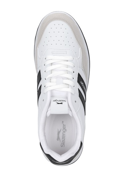 Slazenger Fox Kadın Beyaz / Siyah Günlük Spor Ayakkabısı Beyaz - Siyah