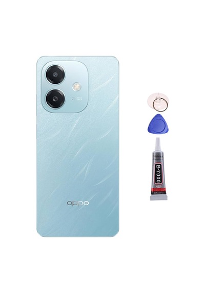 Oppo A60 Mavi Arka Kapak Batarya Kapağı Pil Kapağı Yapışkan Ve Sökme Aparatıyla Beraber Full Set Mavi