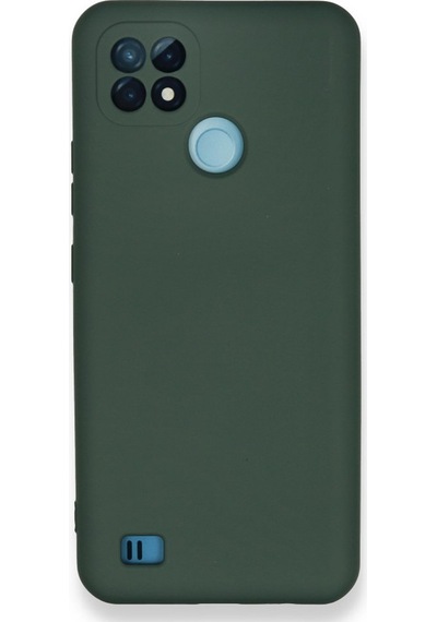 Nettech Realme C21 Uyumlu Nano Arka Koruma Kılıf - Mavi Mavi