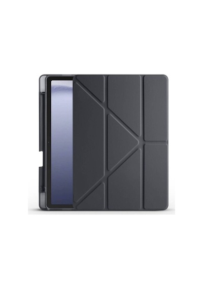 Galaxy Tab A9 Kılıf Zore Tri Folding Kalem Bölmeli Standlı Kılıf Kapaklı Kılıf