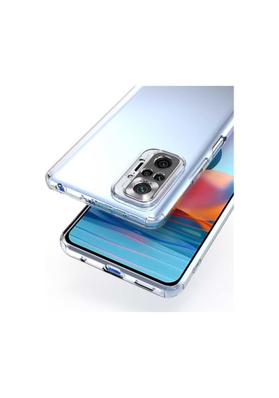 Xiaomi Redmi Note 10 5g Uyumlu Kılıf Lüx Şeffaf Silikon