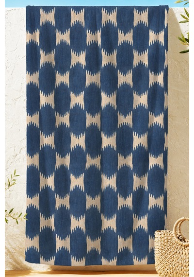 Geometrik Modern Lacivert Bej Plaj Havlusu - Minimalist Akdeniz Stil Hızlı Kuruyan Mikrofiber Havlu Yumuşak Kumul Geometrik Modern Lacivert Bej Plaj Havlusu - Minimalist Akdeniz Stil Hızlı Kuruyan Mikrofiber Havlu Yumuşak Kumul