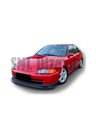 Honda Civic 92-95 Sedan Mugen No: 3 Ön Ek (Plastik) Tampon-ek-lip