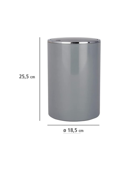Çöp Kovası Gri 5 Lt İnca Model