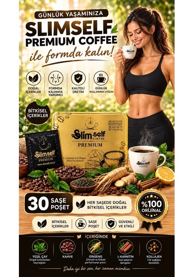 Slimself Premium Form Kahvesi 30 Şase Günlük