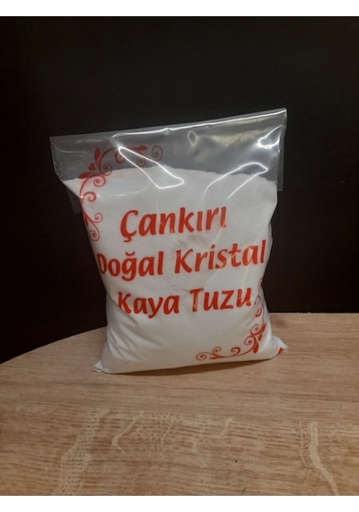 Çankırı Kristal Kaya Tuzu Yemeklik Ince Öğütülmüş 1 Kg