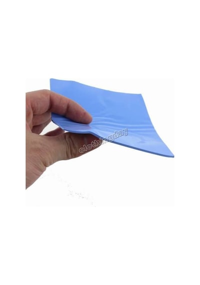 Termal Pad Ped İşlemci Soğutucu Silikon 10Cmx10Cm Kalınlık 2Mm