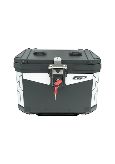 Gp Kompozit Base Universal 32 Lt Alüminyum Motosiklet Çantası Siyah Diğer