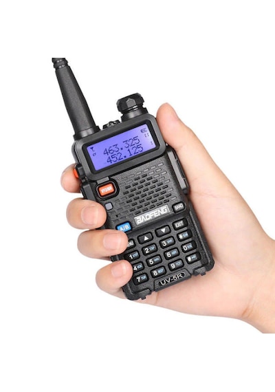 Baofeng Uv-5r 5w Dual Band, 128 Kanal, 50 Ctcss/104 Dcs, Vox, Programlanabilir Arama Kurtarma/güvenlik/haberleşme El Telsizi