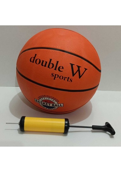 7 Numara Kauçuk Basketbol Topu Ve Şişirmek Için Pompa