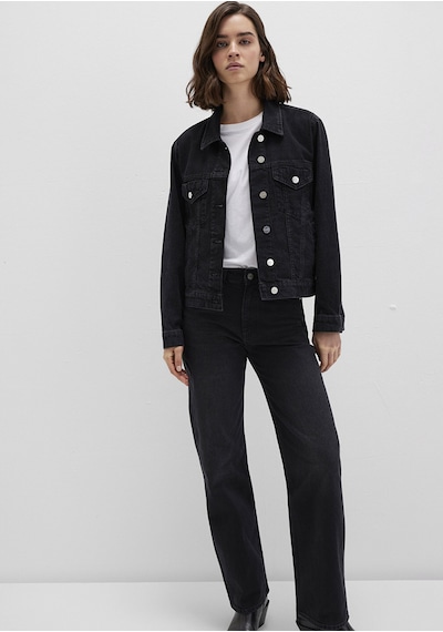 Mavi - Ruby Iconic Koyu Gri Jean Ceket 1110505-89163 Antrasit