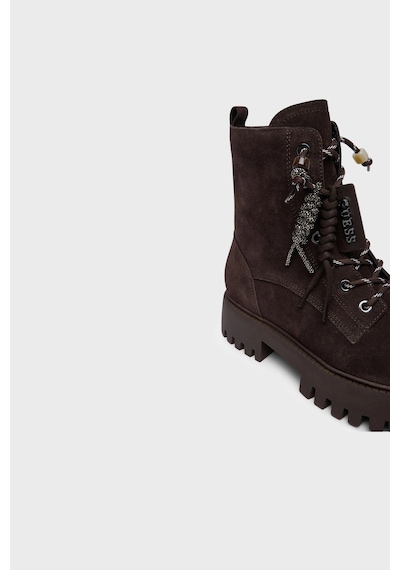 Guess Fizzle Süet Deri Bot Flffızsue10 Kadın Bot Flffız Sue10 Brown Kahve-krem