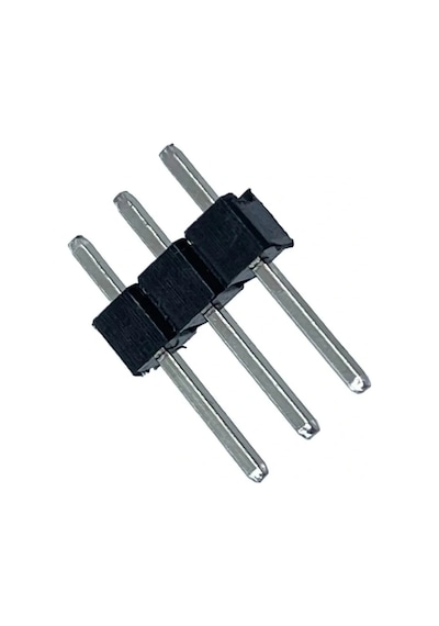Erkek Pin Header 3 Pin 12mm 2.54mm 1x3 180 Tek Sıra