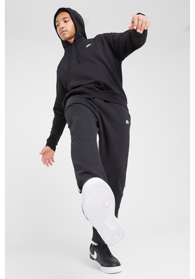 Nike Club Fleece Hoodie Track Suit Kapişonlu Pamuklu Eşofman Takımı Siyah