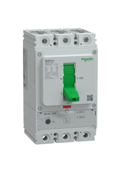 Schneider Electric GoPact Şalter 400, 3P3D 36kA AC 400A  TMD  Ayar Sahalı G40F3A400
