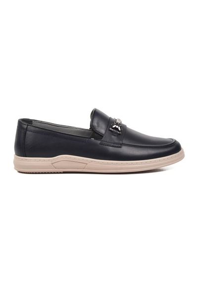 Pierre Cardin 191074 Lacivert Hakiki Deri Erkek Casual Ayakkabı 001