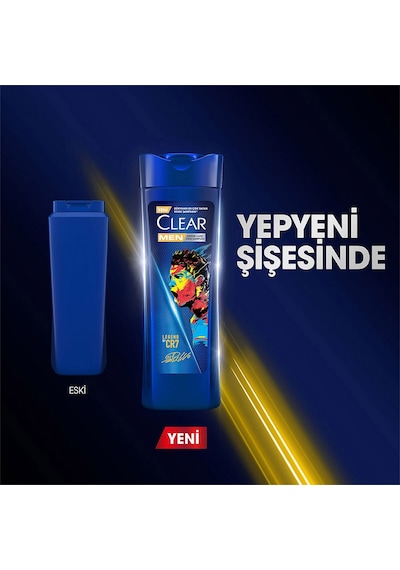 Clear Men Kepeğe Karşı Etkili Şampuan Legend By CR7 3 x 350 ML