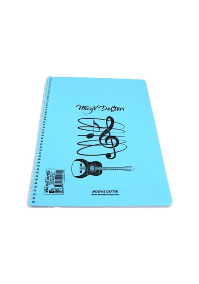 Müzik Defter Spiralli 40 Yaprak
