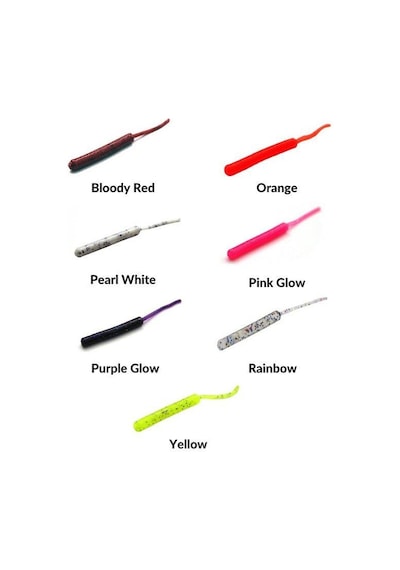 Fujin Baby Worm 5.2 Cm Floating Lrf Silikonu Fluo Green