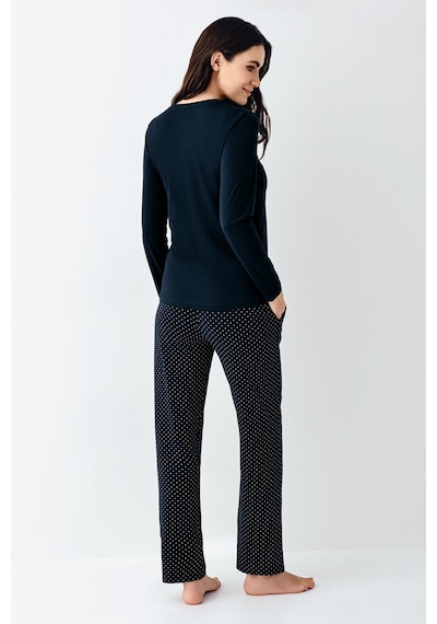 Pierre Cardin Kadın Lacivert Pijama Takımı Lacivert
