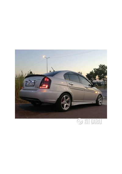 Hyundai Accent Yan Marşpiyel Plastik Boyasız