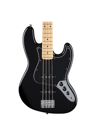 Fender Standard Jazz Bass Akçağaç Klavye Black Bas Gitar