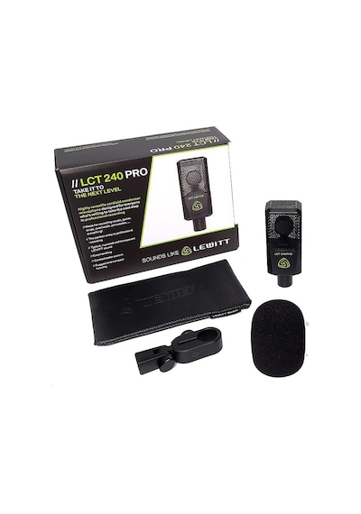 Lewitt Lct 240 Pro Kondenser Mikrofon Siyah