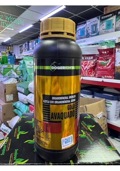 Gold Avaquado 1 Lt Azotlu Sıvı Organomineral Gübre