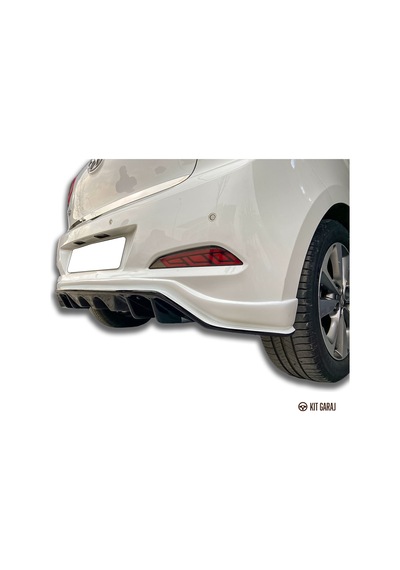 Kit Garaj Hyundai İ20 R20 Piano Black Difüzör Plastik Boyalı